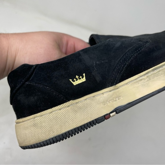 Osklen Mens Bossanova Nobuck Black Sneakers sz 42 US 8 - Picture 8 of 10